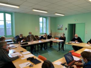 Les Amis du Perche en conseil d'administration
