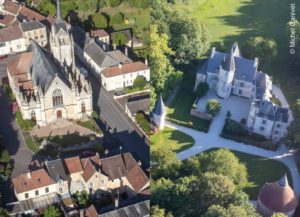 Le Pin-la-Garennne, photographies aériennes, de Michel Ganivet