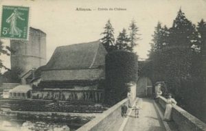 Chateau d'Alluyes (CPA, Perche-Gouet.net)