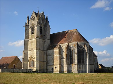 Eglise prieurale de Sainte-Gauburge (Saint-Cyr-la-Rosière)