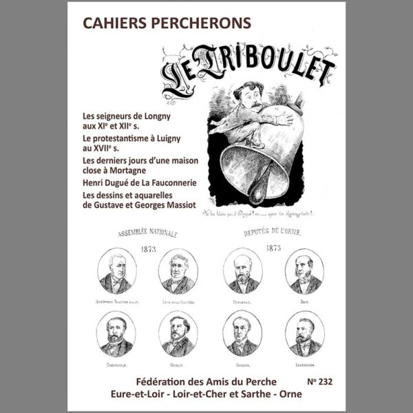 Couverture du n°232 des Cahiers Percherons (mars 2023)