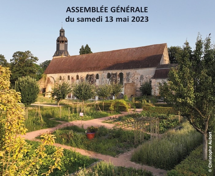 AG fédération Thiron-Gardais, photos jardins de l'abbaye (AG du 16 mai 2023)