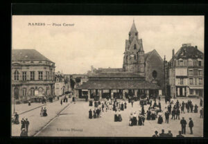 Mamers, place Carnot (Carte postale ancienne)