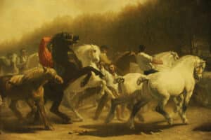 Marché aux chevaux, Coll. K. & D. Armbrust