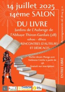 salon du livre de Thiron-Gardais (14 Juillet 2025)