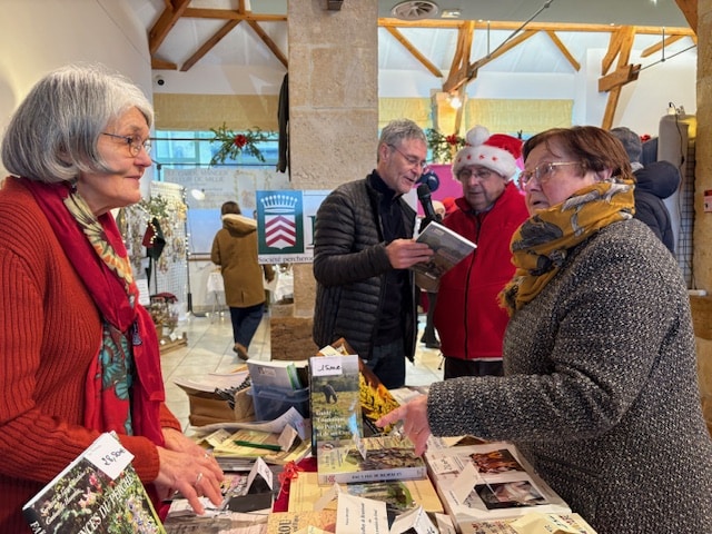 Les Amis du Perche de l'Orne présents lors du Marché de Bellême (14 décembre 2024)