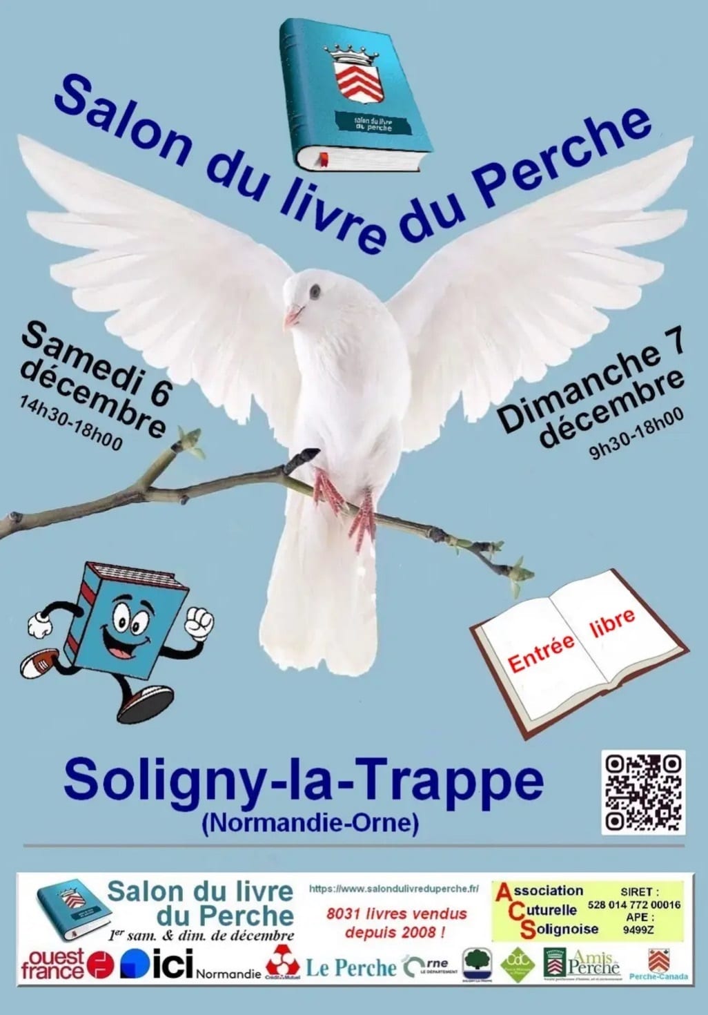 2025-12-06, salon du livre du Perche