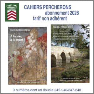 Abonnement 2026 revue Cahiers Percherons tarif non adhérent