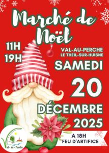 Marché de Noël de Val-au-Perche (20 décembre 2025)