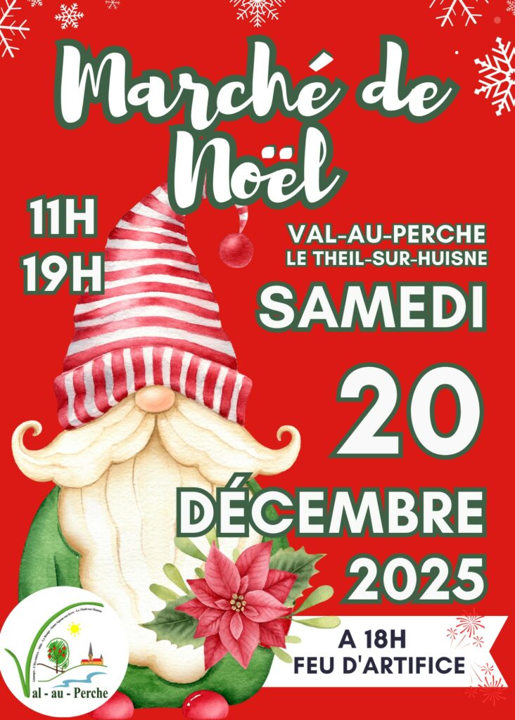 Marché de Noël de Val-au-Perche (20 décembre 2025)