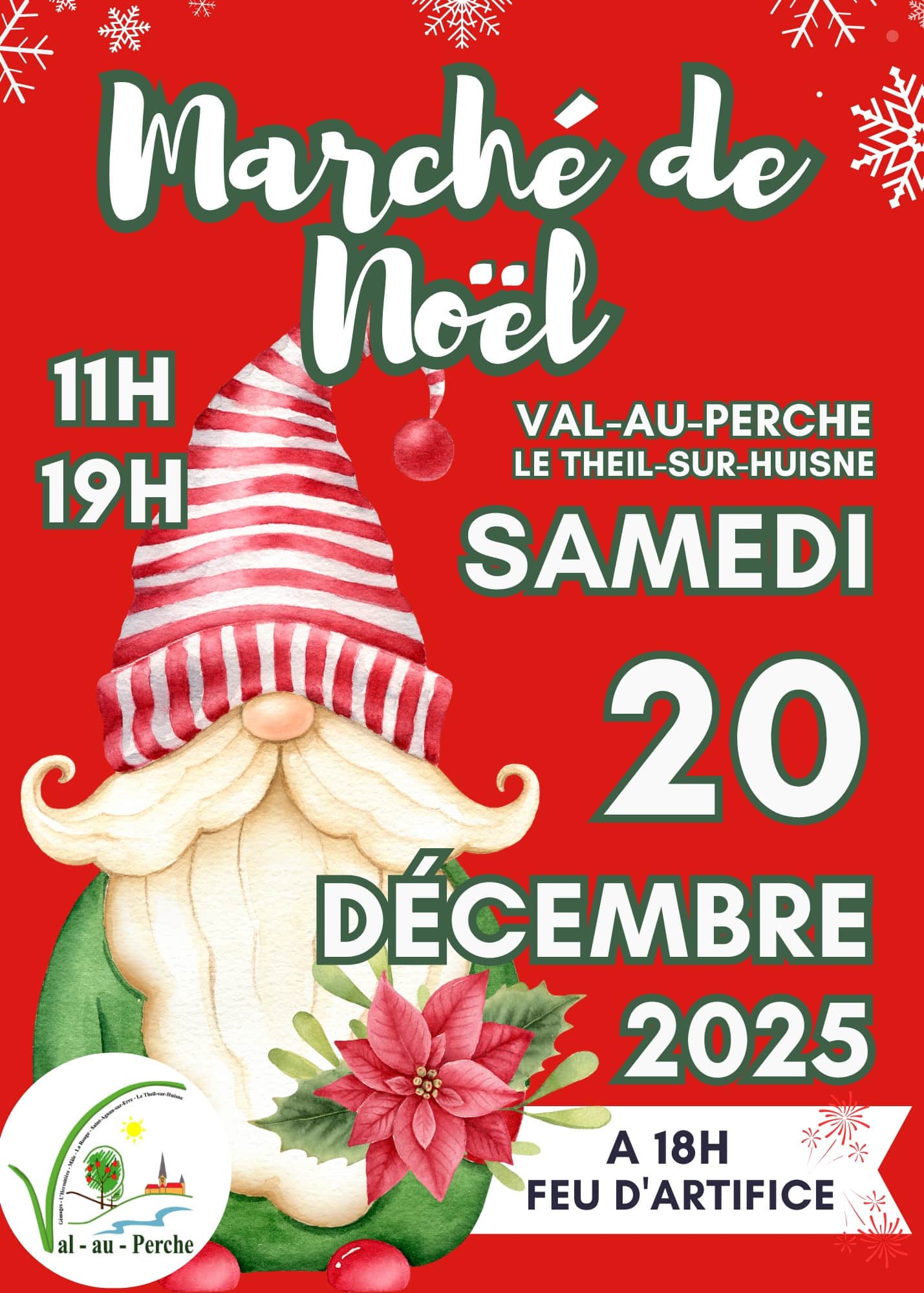 Marché de Noël de Val-au-Perche (20 décembre 2025)