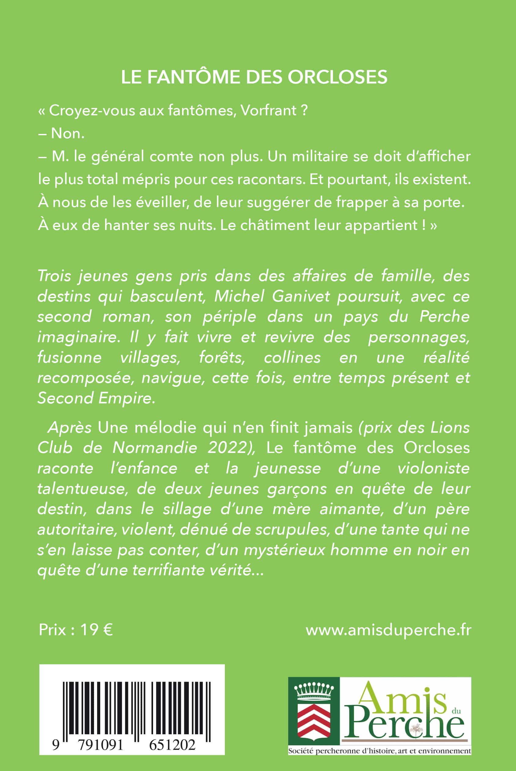 LE FANTÔME DES ORCLOSES - Michel GANIVET – Image 2