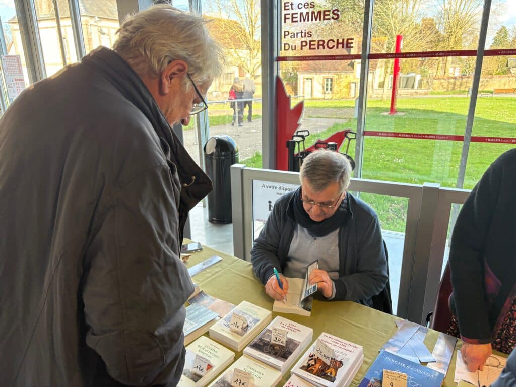 Michel Ganivet, en dédicace (salon du livre des Muséales), 28 février 2026